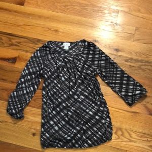 Maternity shirt with 3/4 sleeves